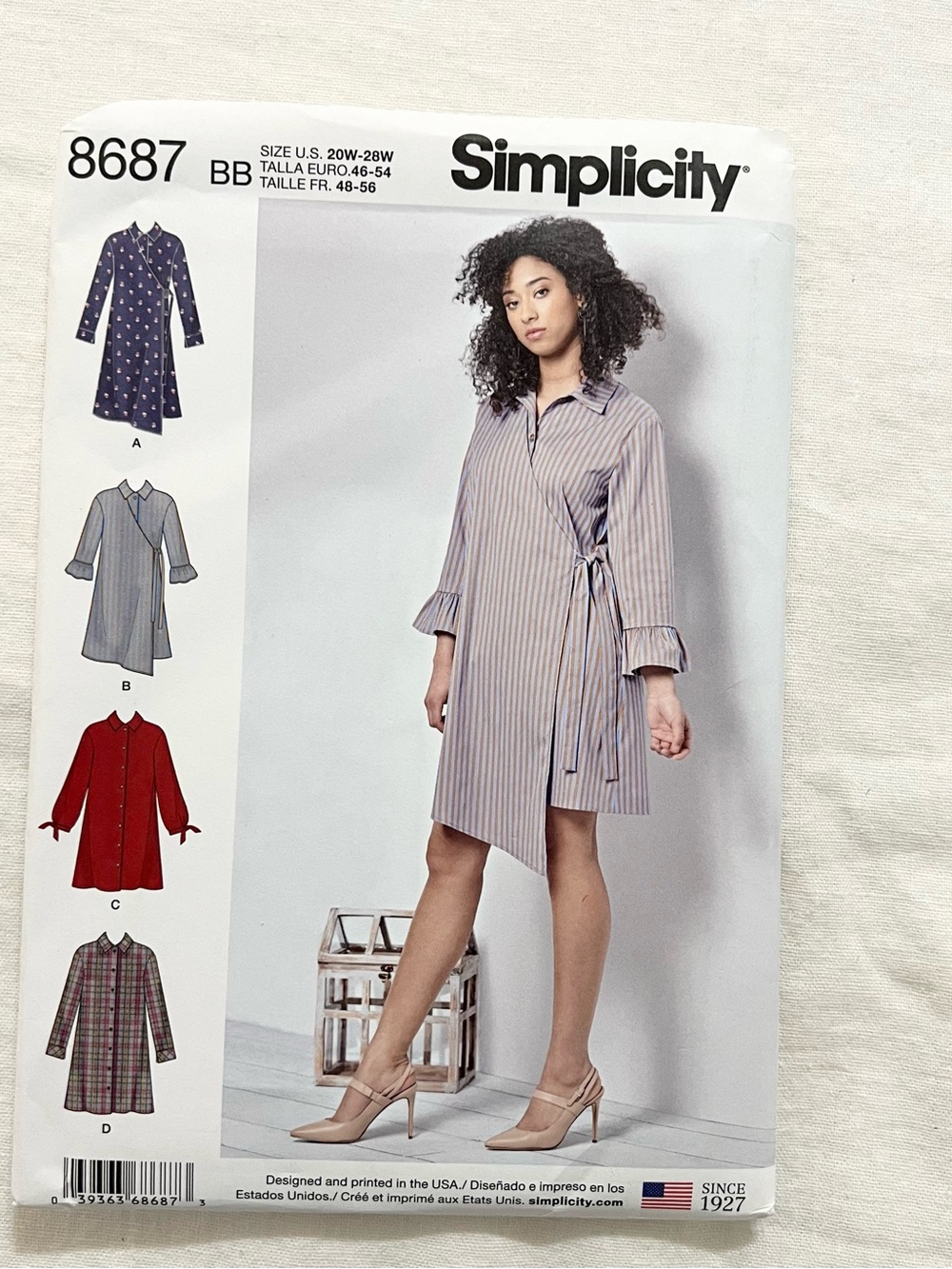 Simplicity 8138 Easy Tunic Dress Pants Sewing Pattern Size 14-22